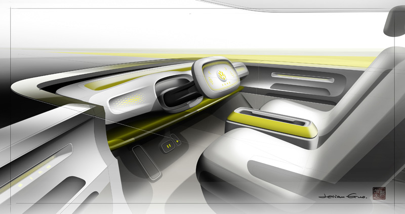 Volkswagen I.D. BUZZ Pure Electric Concept 2017